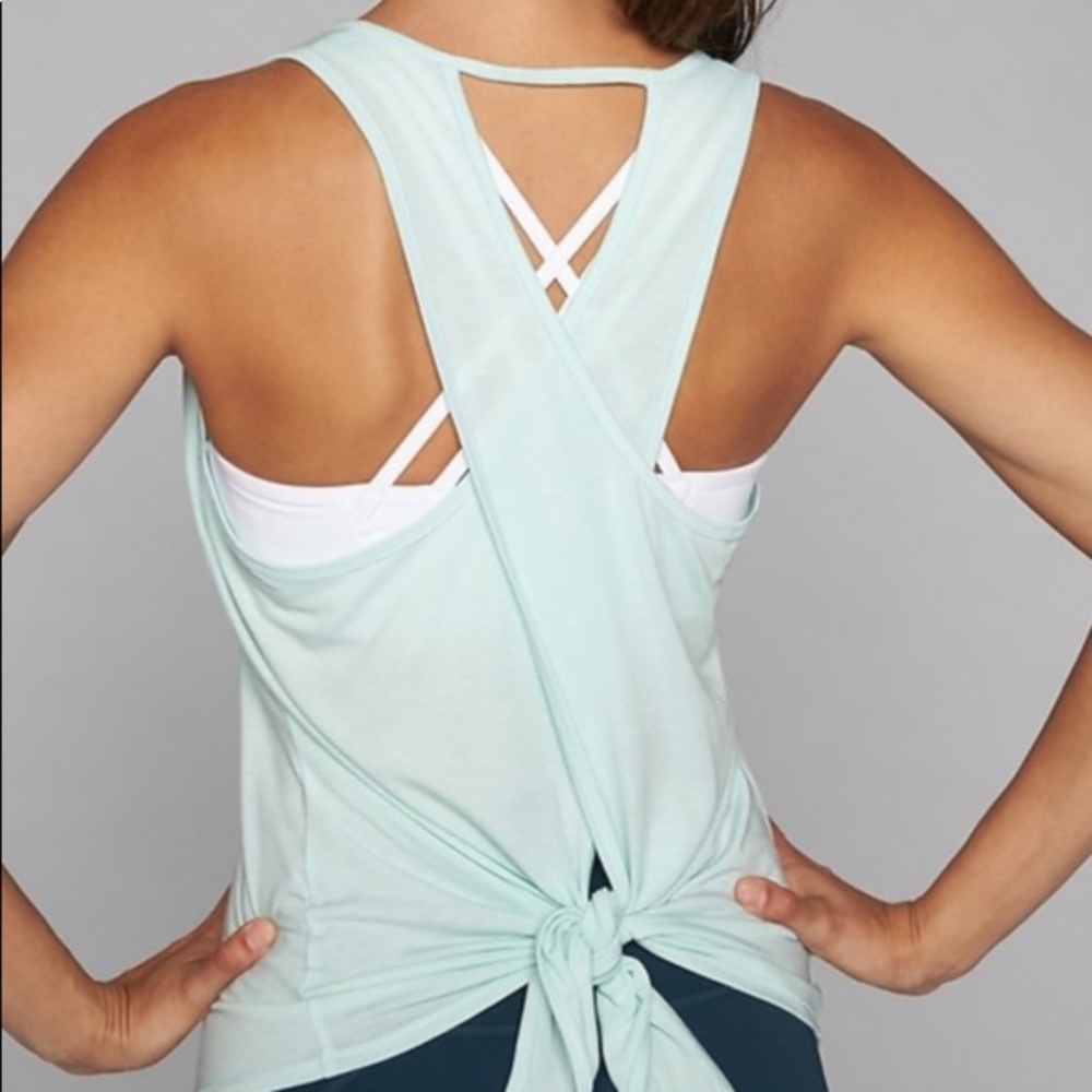 Athleta Cross Tie Back Tank Top